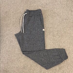 Vuori Petit Heather Gray Jogger Sweatpants with Drawstring